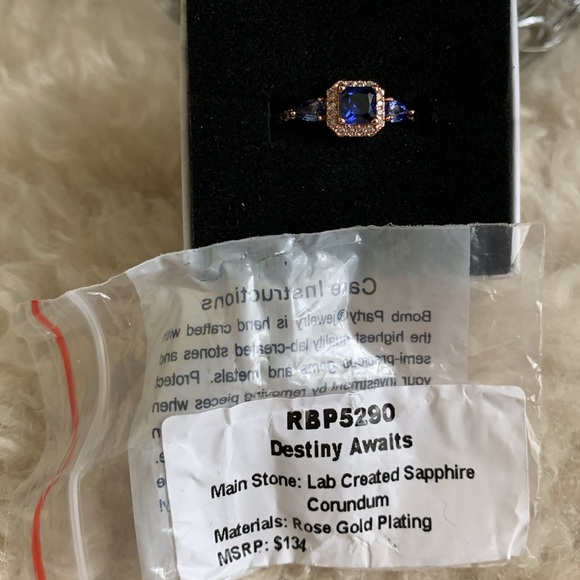 Bomb Party ring December birthday collection 2022 size 8 - Picture 3 of 5